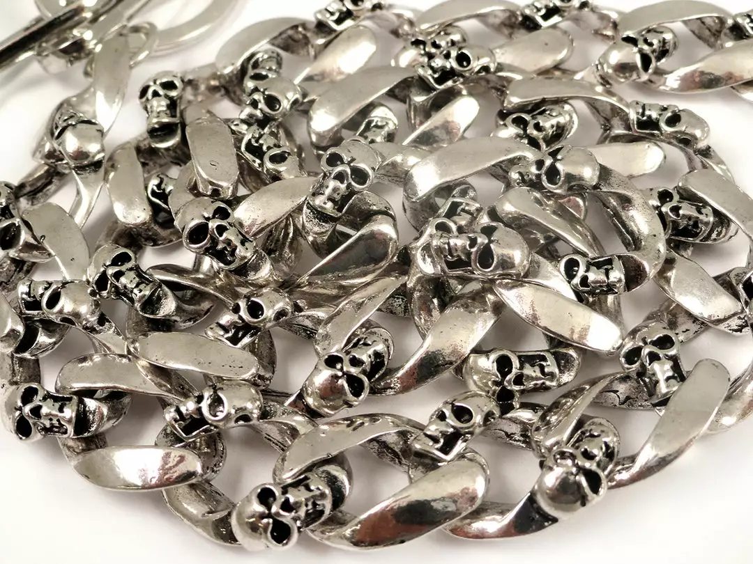 Bewild Wallets & Chains Graveyard Skulls Tough Link Jean And Wallet Chain 8 Bewild Wallets & Chains Graveyard Skulls Tough Link Jean And Wallet Chain