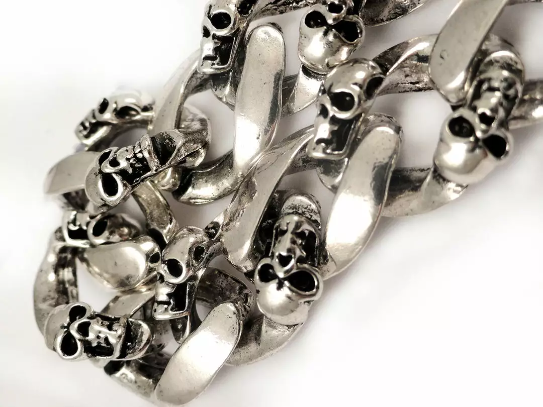 Bewild Wallets & Chains Graveyard Skulls Tough Link Jean And Wallet Chain 10 Bewild Wallets & Chains Graveyard Skulls Tough Link Jean And Wallet Chain