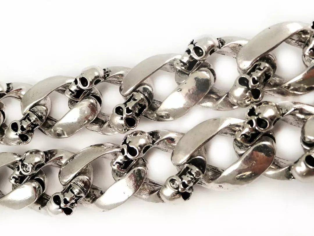 Bewild Wallets & Chains Graveyard Skulls Tough Link Jean And Wallet Chain 11 Bewild Wallets & Chains Graveyard Skulls Tough Link Jean And Wallet Chain