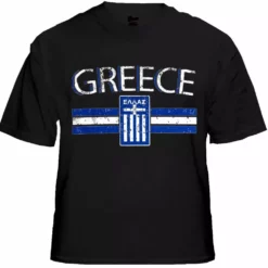 Bewild Greece Vintage Shield International Mens T-Shirt 14 Bewild Greece Vintage Shield International Mens T-Shirt