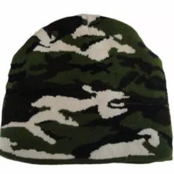 Bewild Green Camo Knit Beanie Beanies & Headspins