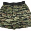 Bewild Green Woodland Camo Boxer Shorts Men's Boxers