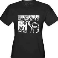 Bewild Guess What Day It Is - Camel Commercial Hump Day Girl's T-Shirt Cool Funny & Offensive