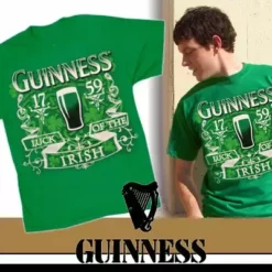 Bewild Men's T-Shirts Guinness Beer Luck Of The Irish T-Shirt 17 Bewild Men's T-Shirts Guinness Beer Luck Of The Irish T-Shirt