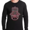 Bewild Hamsa - Hand Of Protection Thermal Shirt Famous Quotes And Sayings