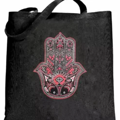 Bewild Hamsa - Hand Of Protection Totebag Cool Funny & Offensive