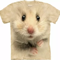 Bewild The Mountain Apparel Hamster Big Face Men's T-Shirt
