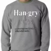 Bewild Hip-Hop Inspired Clothing Hangry Definition Adult Crewneck