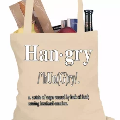 Bewild Hangry Definition Tote Bag Hip-Hop Inspired 12 Bewild Hangry Definition Tote Bag Hip-Hop Inspired