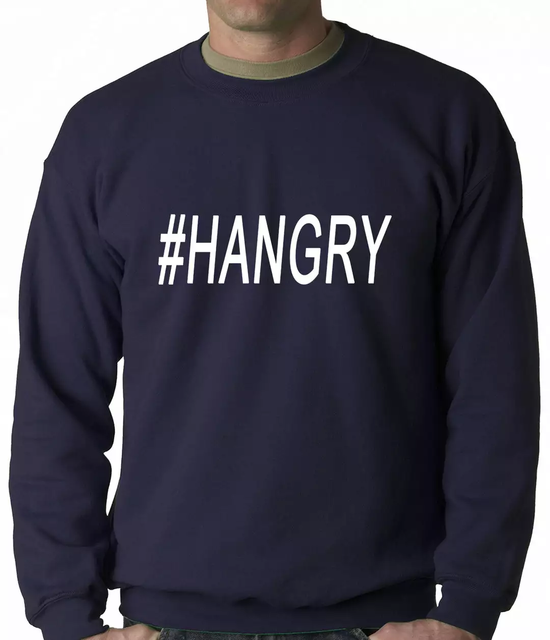 Bewild Hangry #Hangry Adult Crewneck Hip-Hop Inspired Clothing 6 Bewild Hangry #Hangry Adult Crewneck Hip-Hop Inspired Clothing