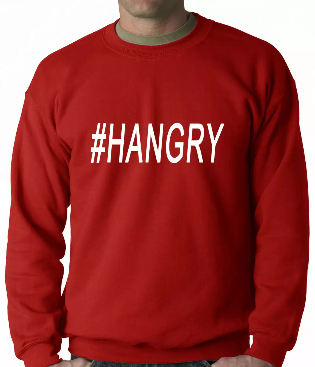 Bewild Hangry #Hangry Adult Crewneck Hip-Hop Inspired Clothing 7 Bewild Hangry #Hangry Adult Crewneck Hip-Hop Inspired Clothing