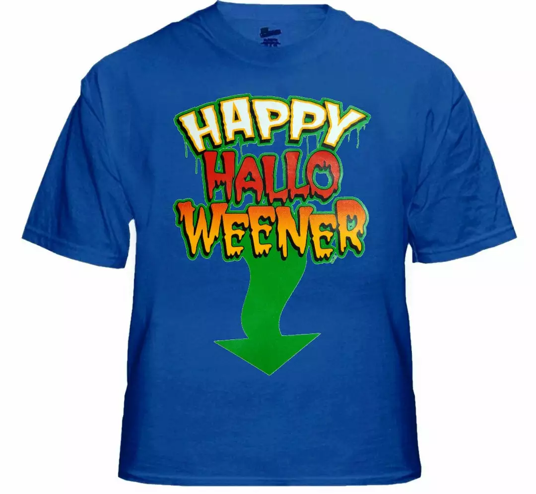Bewild Halloween Prints Happy Hallo-Weener Halloween T-Shirt 9 Bewild Halloween Prints Happy Hallo-Weener Halloween T-Shirt
