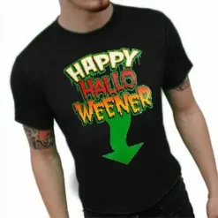 Bewild Halloween Prints Happy Hallo-Weener Halloween T-Shirt 18 Bewild Halloween Prints Happy Hallo-Weener Halloween T-Shirt