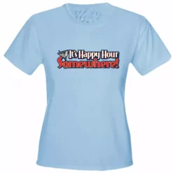 Bewild Happy Hour Girls T-Shirt 10 Bewild Happy Hour Girls T-Shirt