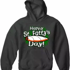 Bewild Happy St. Fatty's Day Adult Hoodie