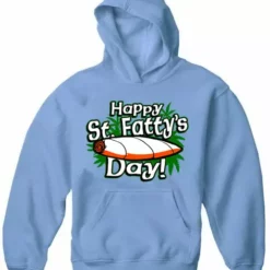 Bewild Happy St. Fatty's Day Adult Hoodie