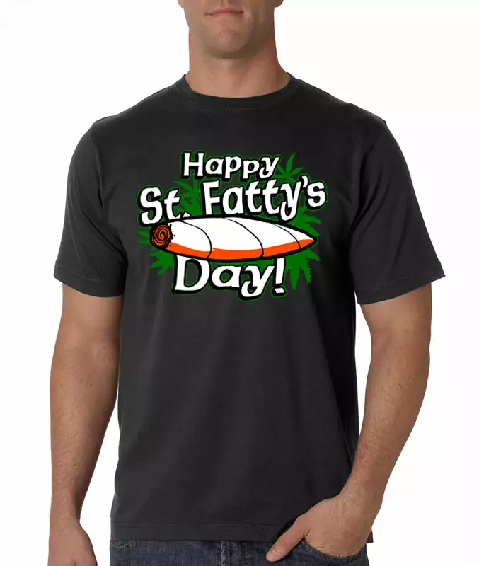 Bewild Happy St. Fatty's Day Men's T-Shirt St.Patricks Day 5 Bewild Happy St. Fatty's Day Men's T-Shirt St.Patricks Day