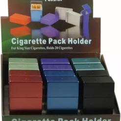 Bewild Cigarette Cases Hard Box Full Pack Cigarette Case (Regular Size) 12 Bewild Cigarette Cases Hard Box Full Pack Cigarette Case (Regular Size)