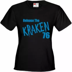 Bewild Hardy Release The Kraken Carolina Girl's T-Shirt Sport Inspiration