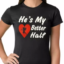 Bewild He's My Better Half Girls T-shirt 12 Bewild He's My Better Half Girls T-shirt