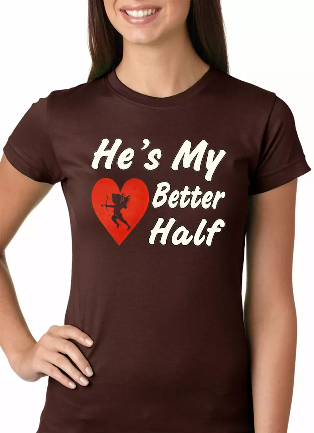 Bewild He's My Better Half Girls T-shirt 6 Bewild He's My Better Half Girls T-shirt