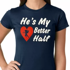 Bewild He's My Better Half Girls T-shirt 16 Bewild He's My Better Half Girls T-shirt