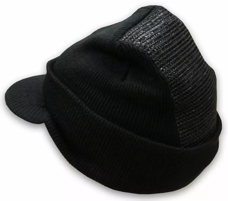 Bewild Beanies & Headspins Head Spin Beanie With Visor - BBOY Headspin Beanie With Visor (Black/Black) 4 Bewild Beanies & Headspins Head Spin Beanie With Visor - BBOY Headspin Beanie With Visor (Black/Black)