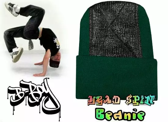 Bewild Head Spin Beanies - BBOY Headspin Break Dance Beanie (Hunter Green / Black) Beanies & Headspins 9 Bewild Head Spin Beanies - BBOY Headspin Break Dance Beanie (Hunter Green / Black) Beanies & Headspins