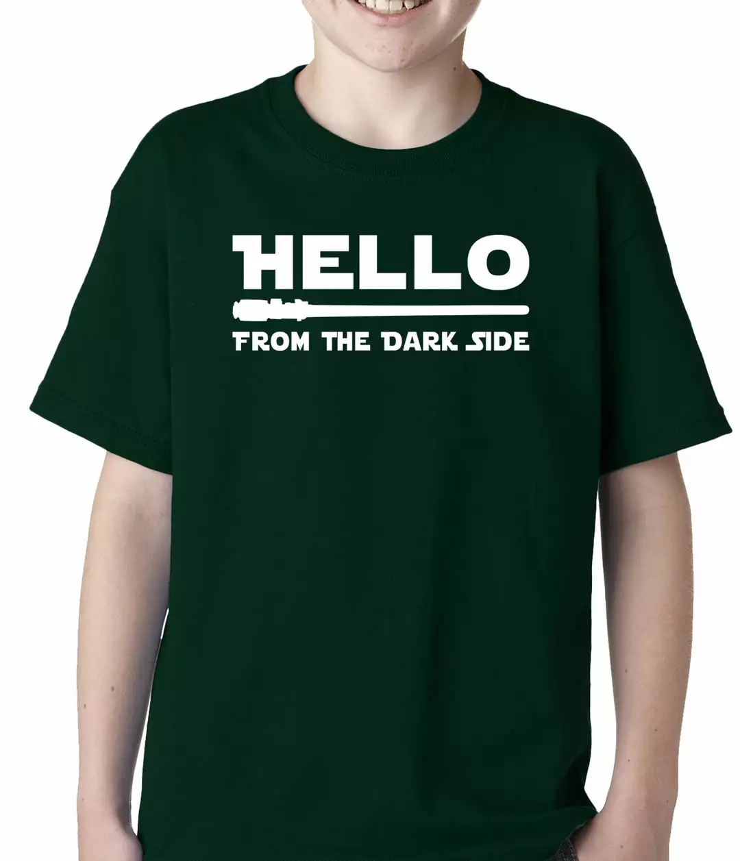 Bewild Cool Funny & Offensive Hello - From The Dark Side Kids T-shirt 4 Bewild Cool Funny & Offensive Hello - From The Dark Side Kids T-shirt