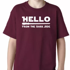 Bewild Cool Funny & Offensive Hello - From The Dark Side Kids T-shirt 14 Bewild Cool Funny & Offensive Hello - From The Dark Side Kids T-shirt