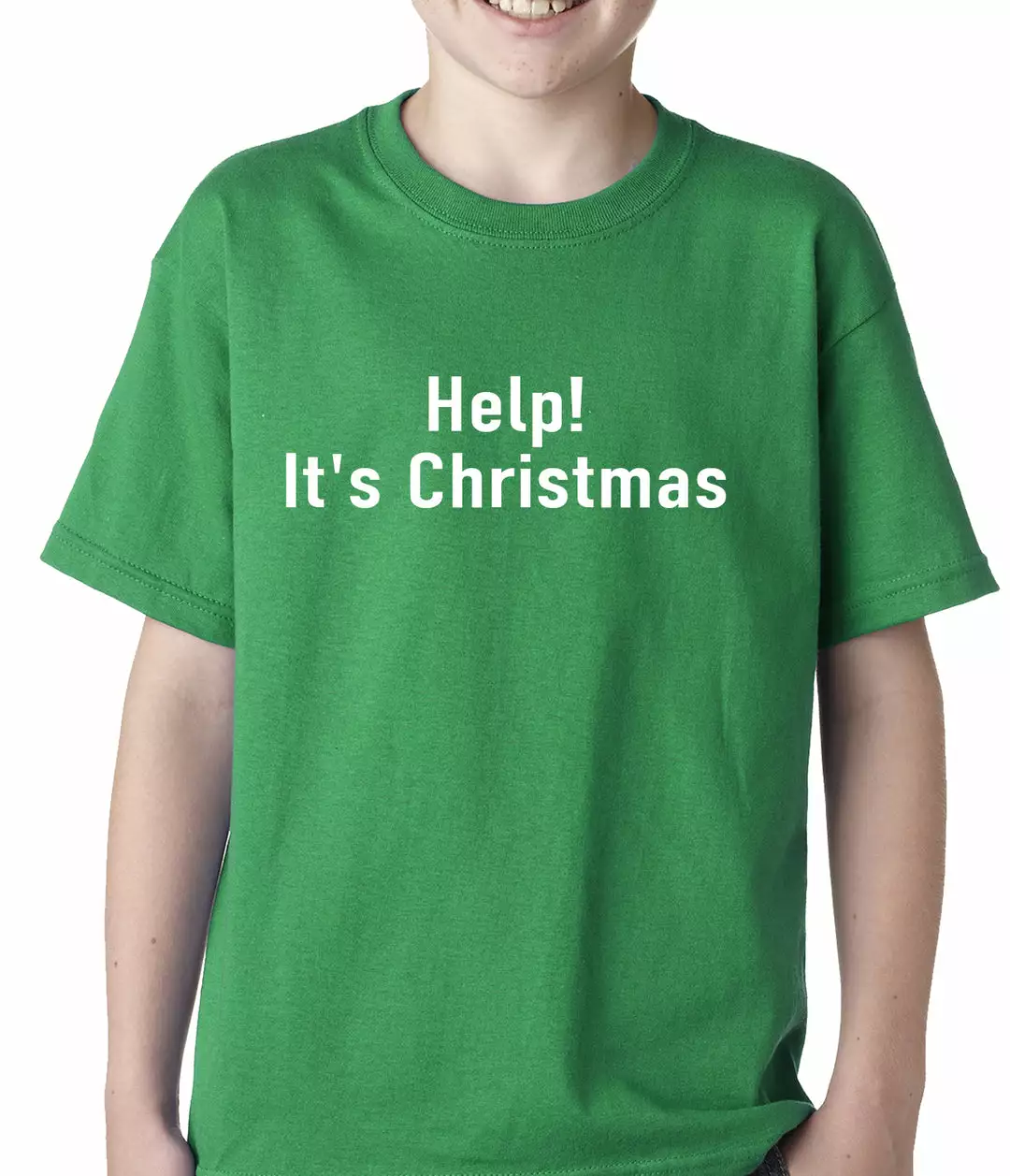 Bewild Help! It's Christmas Funny Holiday Kids T-shirt Holiday Prints 3 Bewild Help! It's Christmas Funny Holiday Kids T-shirt Holiday Prints
