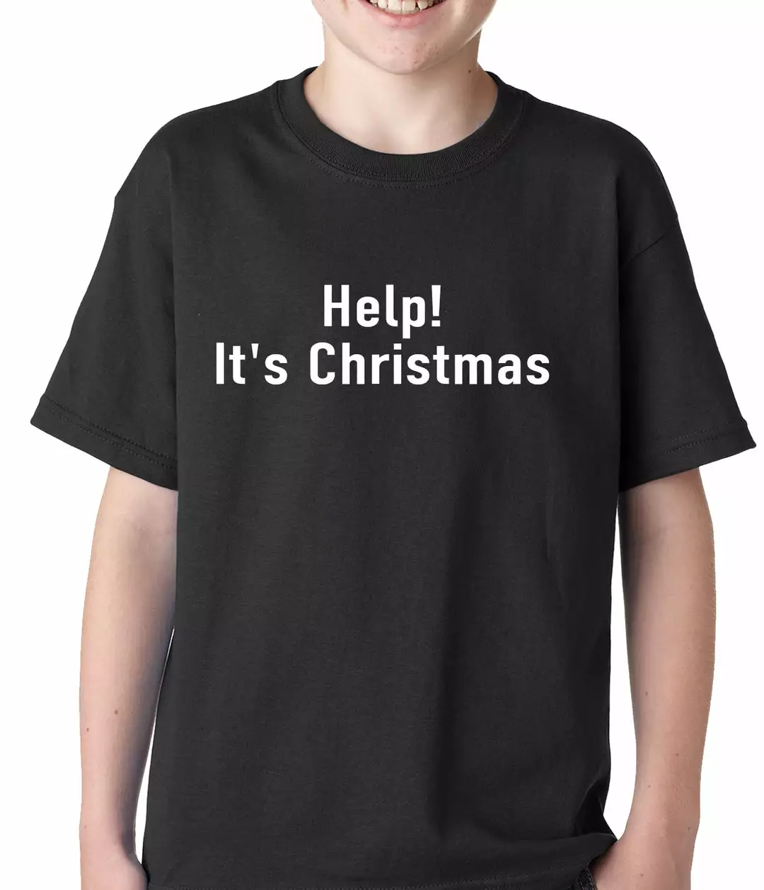 Bewild Help! It's Christmas Funny Holiday Kids T-shirt Holiday Prints 4 Bewild Help! It's Christmas Funny Holiday Kids T-shirt Holiday Prints