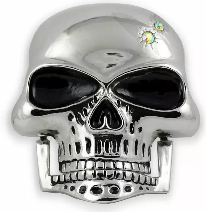 Bewild Hinged Jaw Skull Buckle With FREE Leather Belt Belt Buckles 3 Bewild Hinged Jaw Skull Buckle With FREE Leather Belt Belt Buckles