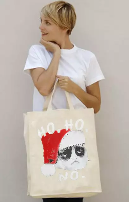 Bewild Ho Ho No Angry Cat Tote Bag Cool Funny & Offensive 9 Bewild Ho Ho No Angry Cat Tote Bag Cool Funny & Offensive