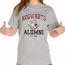 Bewild Hogwarts Alumni Galaxy Girl's T-Shirt Comic Con & Gaming Clothing Video Game