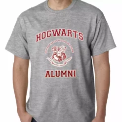 Bewild Hogwarts Alumni Mens T-shirt Comic Con & Gaming Clothing, Video Game