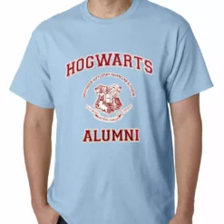 Bewild Hogwarts Alumni Mens T-shirt Comic Con & Gaming Clothing, Video Game