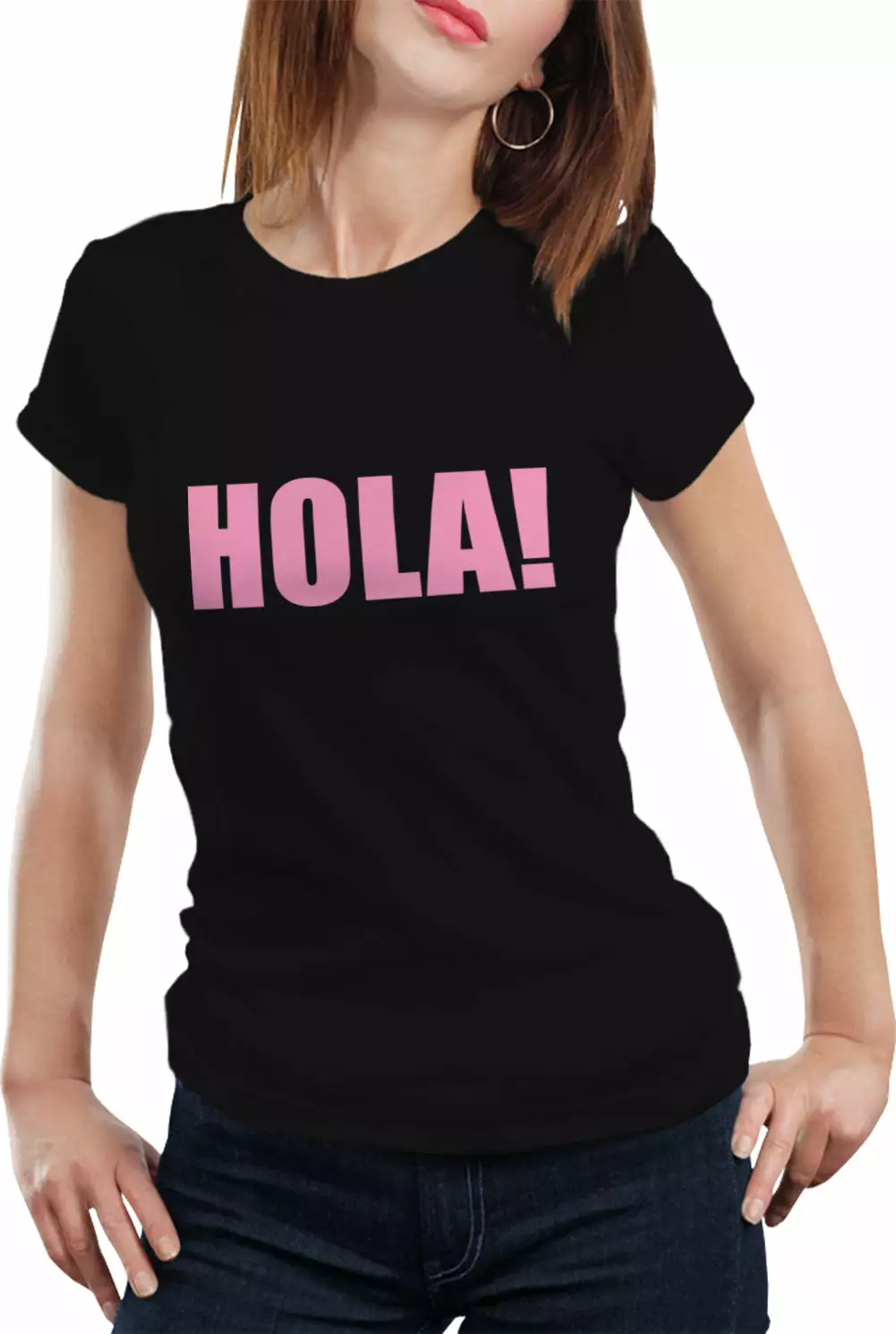 Bewild HOLA! Girl's T-Shirt Hip-Hop Inspired Clothing 3 Bewild HOLA! Girl's T-Shirt Hip-Hop Inspired Clothing