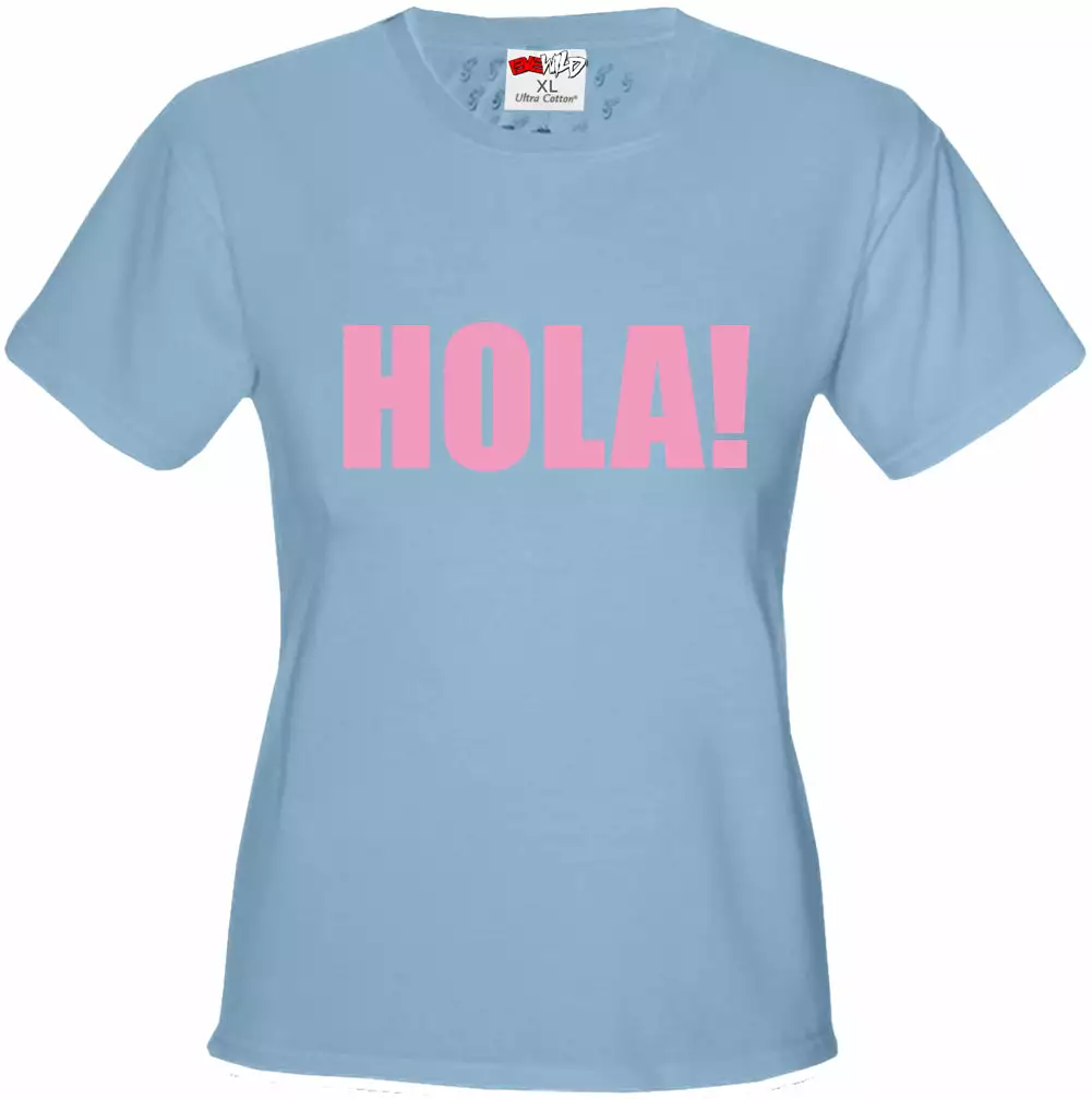 Bewild HOLA! Girl's T-Shirt Hip-Hop Inspired Clothing 6 Bewild HOLA! Girl's T-Shirt Hip-Hop Inspired Clothing