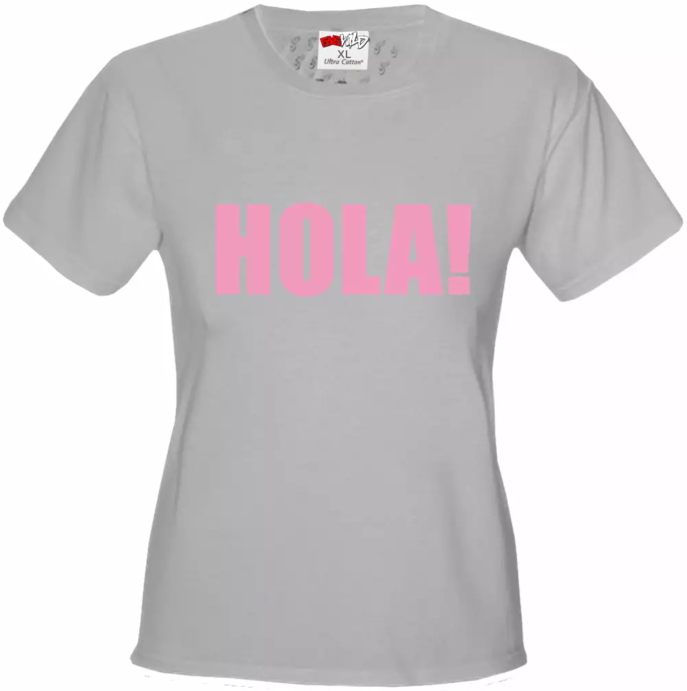 Bewild HOLA! Girl's T-Shirt Hip-Hop Inspired Clothing 7 Bewild HOLA! Girl's T-Shirt Hip-Hop Inspired Clothing