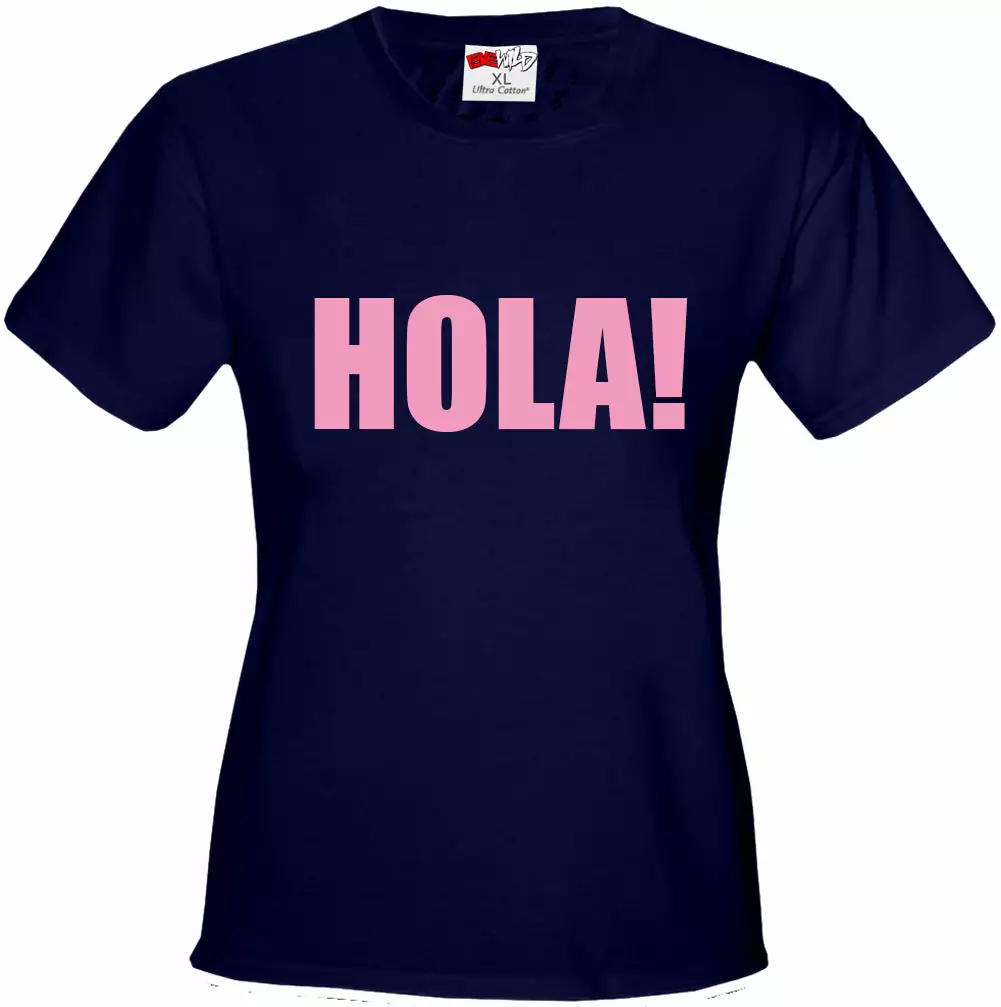 Bewild HOLA! Girl's T-Shirt Hip-Hop Inspired Clothing 8 Bewild HOLA! Girl's T-Shirt Hip-Hop Inspired Clothing