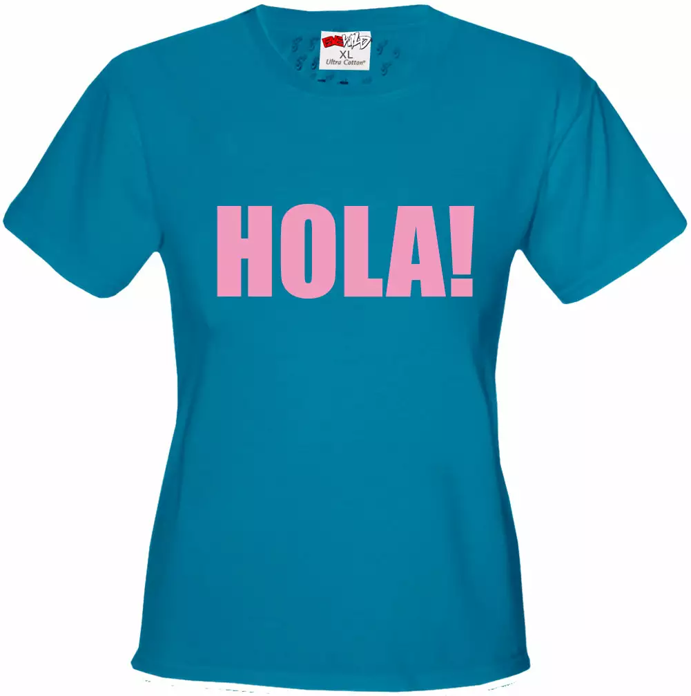 Bewild HOLA! Girl's T-Shirt Hip-Hop Inspired Clothing 9 Bewild HOLA! Girl's T-Shirt Hip-Hop Inspired Clothing
