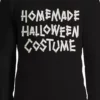 Bewild Halloween Prints Home Made Halloween Costume Thermal Long Sleeve Shirt