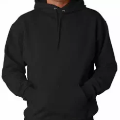 Bewild Blank & Comfy Hooded Sweatshirt :: Unisex Pull Over Hoodie (Black) 10 Bewild Blank & Comfy Hooded Sweatshirt :: Unisex Pull Over Hoodie (Black)