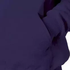 Bewild Hooded Sweatshirt :: Unisex Pull Over Hoodie (Deep Purple) Blank & Comfy