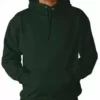 Bewild Hooded Sweatshirt :: Unisex Pull Over Hoodie (Forest Green) Blank & Comfy