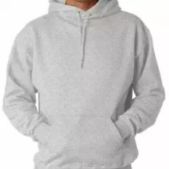 Bewild Hooded Sweatshirt :: Unisex Pull Over Hoodie (Grey) Blank & Comfy