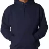 Bewild Hooded Sweatshirt :: Unisex Pull Over Hoodie (Navy) Blank & Comfy