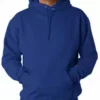 Bewild Blank & Comfy Hooded Sweatshirt :: Unisex Pull Over Hoodie (Royal)