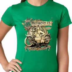 Bewild Biker Style Hot Babes And Cold Beer Biker Ladies T-shirt 18 Bewild Biker Style Hot Babes And Cold Beer Biker Ladies T-shirt